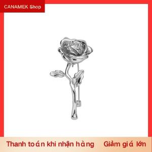 CS Sang Trọng Cao cấp Vàng-Tone Rose Flower Trâm Pin Cho Phụ Nữ Và Nam Giới-Thanh Lịch Phù Hợp Với Huy Hiệu Áo Thời Trang Trang Sức Ve Áo Phụ Kiện