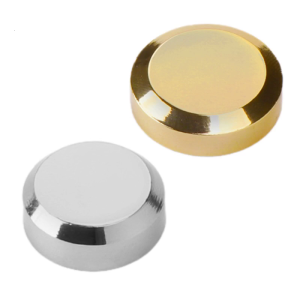 ชุดคลิปหนีบตัวยึดกระจก4ชิ้นตัวยึดกระจกแบบคลิปตัวยึดกระจกที่แขวนอยู่กับสกรูยึดกล่องกระจกตกแต่งประตู