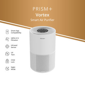 [BEST VALUE] PRISM+ Vortex Air Purifier | HEPA H13 | 560ft² Coverage | Smart Control | UV Technology