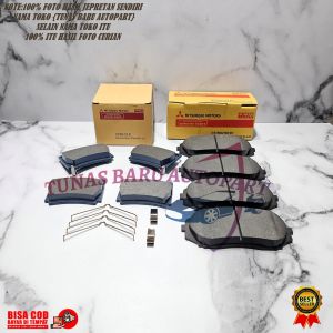 BRAKE PAD KAMPAS REM DEPAN BELAKANG PAJERO SPORT DAKAR 2016 KE ATAS