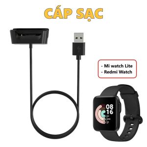 Cáp sạc cho đồng hồ Redmi Watch Mi Watch Lite - Hàng mới theo máy tích hợp từ tính sạc nhanh