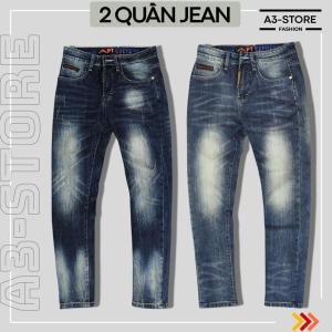 (COMBO HOT) Quần Jean Nam Slimfit Wash Loang Vintage A3Store – Đậm Chất Retro Sành Điệu Chuẩn Trend