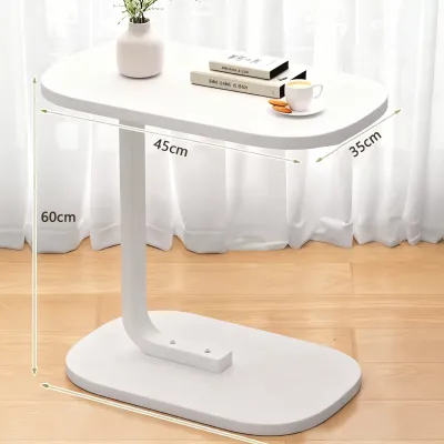 Goldstar Nordic Side Table Sofa Bedside Table Corner C-Type Movable Coffee Table For Bedroom Living Room