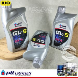 Oli Transmisi Manual 80W90 PTT Lubricants API GL-5 Gear Oil 1L