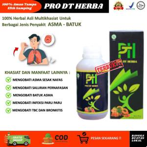Obat Asma Sesak Nafas Untuk Anak dan Dewasa Paling Ampuh Gangguan Pernafasan Dada Sesak Nyeri Dada ISPA PRO DT HERBA 100% Produk Original