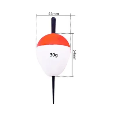【COD&Fast Delivery】10Pcs/Set EVA Fishing Float 3/5/10/20g Fishing Tackle Fishing Bobber Portable Red White Floats Sticks