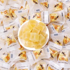 Honey-filled gummy candy snack Honey Jelly Candy Snacks