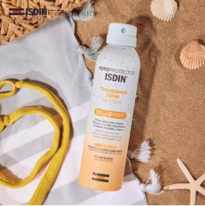 Isdin Fotoprotector Wet Skin Transparent Spray SPF50 250ml (Expiry: 05/2026)
