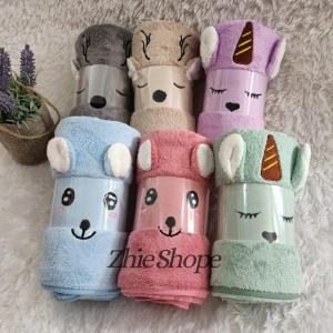 Handuk Anak Nyerap Air 50x100 dan 70x140 / Handuk Kuping / Handuk Bayi / Handuk mandi Anak / Handuk Mandi Tebal Lembut / Handuk Hotel / By Zhie Shope