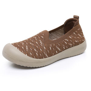 WomenS Soft Sole Non-Slip Comfortable Walking Shoes For Mothers Fashionable Versatile Lightweight Breathable Slip-On WomenS Shoes