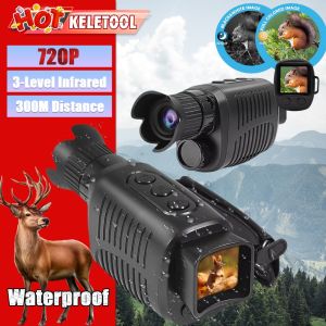 2K Infrared Night Vision Device Day Night Dual Use Monocular HD Camera Telescope Outdoor Wildlife