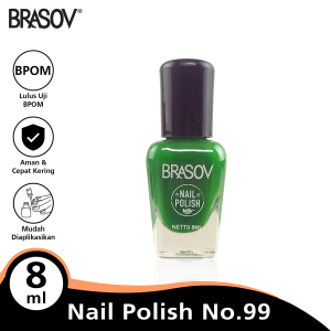 BRASOV Kutek Cat Kuku 8 ML Shades Of Green Nail Polish Kuteks XX-CT
