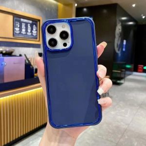 Vivo V29e/V9/V15/ V19/ V20/V21E/ V20SE/ V21/ V23E/ V25/V25E/ V27E/ V27/V27 Pro/ S1 Full Cover Metal Plating Color Frame Case