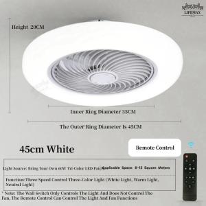[SG Seller]kitchen toilet ceiling fan exhaust fan bedroom ceiling light fan Ceiling fan light inligent 3-speed timed fan