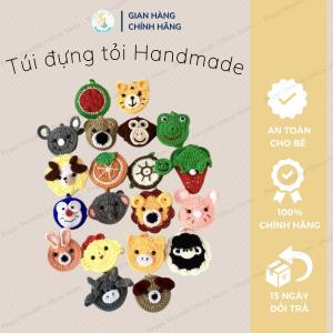 Túi đựng tỏi cho trẻ sơ sinh handmade.
