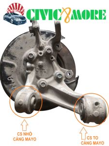 Cao su càng mayo sau Japan cho Honda Civic Gen 8 (2006 - 2011) Honda Civic 2006 – 2011