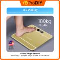 PRODIY READY STOCK Scale Weight Body Accurate LCD Display Weighing Scale Digital Penimbang Berat Badan iScale 体重秤 2017B. 