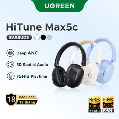UGREEN Max5c ANC 43dB Hi-Res LDAC 75H