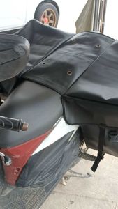 กระเป๋าส่งพัสดุ แบบฝาเย็บมุม กระเป๋าหนัง PU