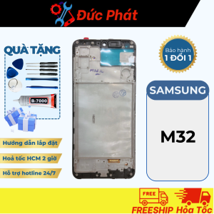 Màn hình THAY THẾ SAMSUNG M32 Oled - Tặng keo dán và bộ sửa