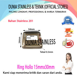 Ring Hollo 15mm x 30mm Alat Alat Teknik Interior Bangunan