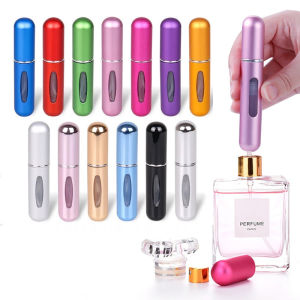 5ml Perfume Refill Bottle Portable Mini Refillable Spray Jar Scent Pump Cosmetic Containers Atomizer for Travel Tool