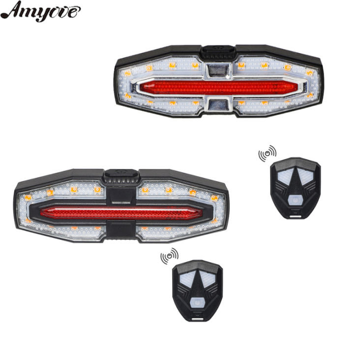 Smart Bike Tail Light With Turn Signals And Automatic Brake Light ...