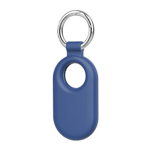 For Samsung Galaxy SmartTag2 Tracker Case Scratch Resistant Silicone Protective Skin Cover for Galaxy SmartTag2 Case with Key Ring
