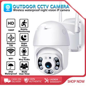 Original V380 Pro CCTV camera A8-1 outdoor wireless WIFI two-way audio IP camera connected to mobile phone 1080p high-definition night vision outdoor IP65 waterproof CCTV high-definition dome ip camera CCTV security camera
