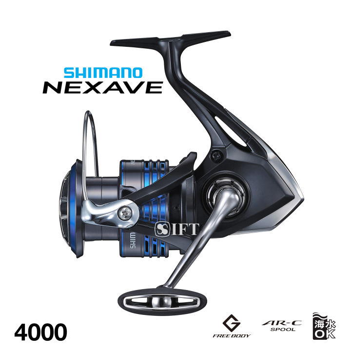 Reel SHIMANO NEXAVE FI | Kolam Sungai Rawa Muara Laut ] 1000 2500