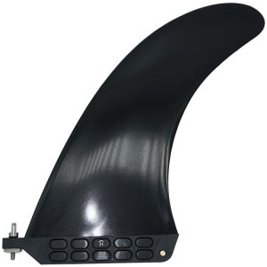 8" 24×14.5cm Surfboard Pusat Sirip Dengan Sekrup Fins Papan Selancar Bahan Fiberglass Nilon Fin Surfboard