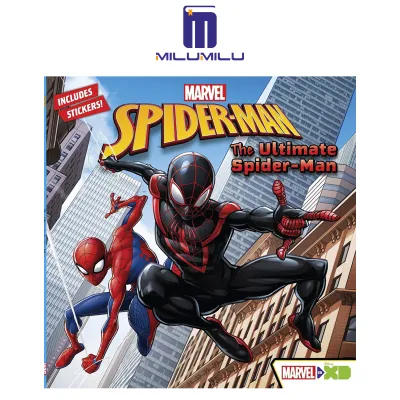 มาร์เวลสไปเดอร์แมน: สุดยอดหนังสือปกอ่อนสไปเดอร์แมนโดยหนังสือภาษาอังกฤษต้นฉบับ Liz Marsham