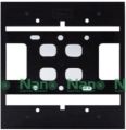 Nano บ๊อกลอย 2x4 , 4x4 กล่องลอย บล๊อกลอย บ๊อกลอย  บล๊อกพลาสติก สีขาว สีดำ  Nano 403-1 403-1B 404-1 404-1b รุ่นClassic Series ใช้กับยี้ห้อพานาและช้างได้. 