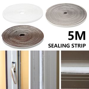 LITUILI 5 Meters Dustproof Soundproof Weather Stripping Seal Tape Brush Strip Door Window Accessories