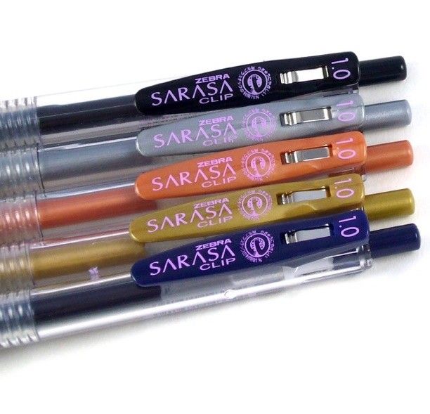 Pulpen Sarasa Clip Gel Ink Pen 1.0mm Zebra