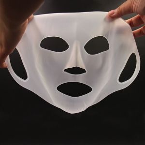 JON09 Anti-off NEW Hanging Ear Fixed Face Firming Lifting Moisturizing Skin Care Tool 3D Silicone Face  Holder Gel Sheet  Facial s Cover s Holder