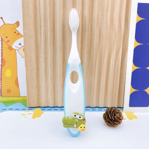 Bàn chải đánh răng trẻ em 3 đến 6-12 tuổi dễ thương động vật nhỏ lông mềm cao cấp bảo vệ nướu răng bảo vệ răng cho bé Đầu nhỏ bàn chải đánh răng
