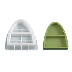 Arch Shaped Resin Art Mould With 2 Compartments for Storage Solution and Craft Projects