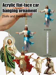 ที่แขวนรถยนต์ วัสดุอะคริลิค การตกแต่งภายใน ความหมายเชิงวัฒนธรรม ความโปร่งใสสูง รูปแบบที่สงบสุข