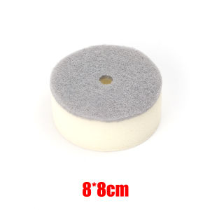 2PCS Universal Car Wheel Polishing Waxing Tire Cleaning Contour Applicator Sponge Brush Auto Paint Coating Wax Applicator Tool