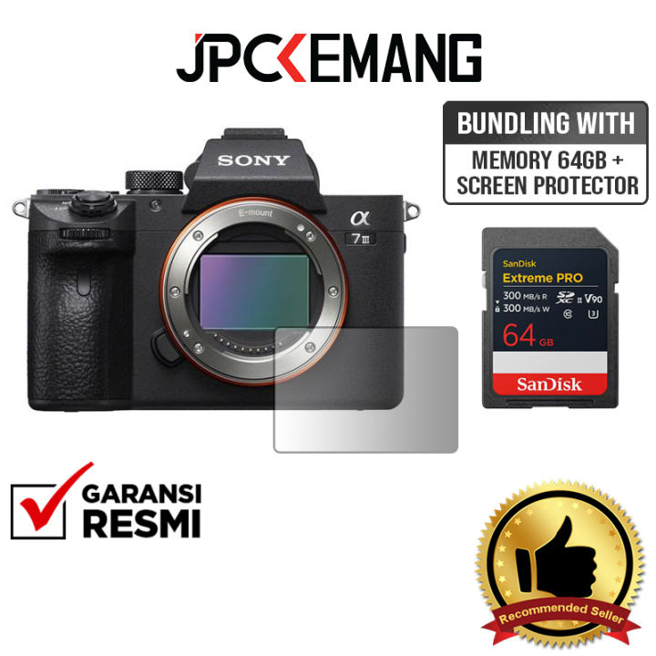 Sony A7III Body Sony A7 iii Body Sony Alpha 7iii Body JPC KEMANG