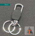 CK-02 HONDA MOTORCYCLE Square Dual Ring Motor Keychain. 
