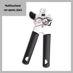 Stainless steel multi-function kitchen professional can opener Safe operation with handle and lid Household kitchen tools⚡PH deliveryIn stock⚡