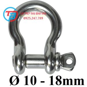 Ma ni INOX chuẩn 304 OMEGA  Ø [ 10mm – 18mm]