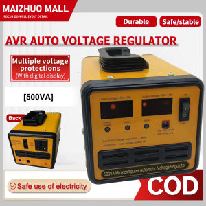 AVR Automatic Voltage Regulator SVR-500VA-1000VA-1500VA/2000VA/2500VA/3000VA Servo Type AVR Time Delay Time Delay Analog Volt Meter
