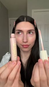 Caliray Pink Brightening Liquid Mẫu Dawn Concealing Face Brightening Highlight Contour Liquid Cream Shadow Authentic 7ML