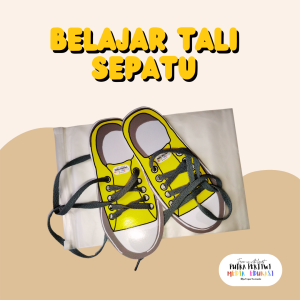 Belajar Mengikat Tali Sepatu Anak Menjahit Tali Mainan Edukasi