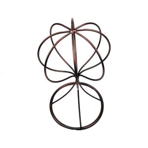 Fashionable Sturdy Iron Materials Hat Display Stands With Stable Base Designs for Various Hat Elegant Styles Use