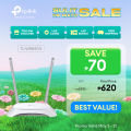 TP-Link Official | TL-WR840N 300Mbps |  Easy Setup 5GHz 2.4 GHz Dual Band Range Extender Long Range Access Point Wireless N Speed WiFi Router. 