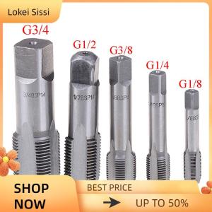 Lokei G1 8 1 4 3 8 1 2 3 4 HSS Taper Pipe Tap BSP Metal Screw Thread Cutting Tool